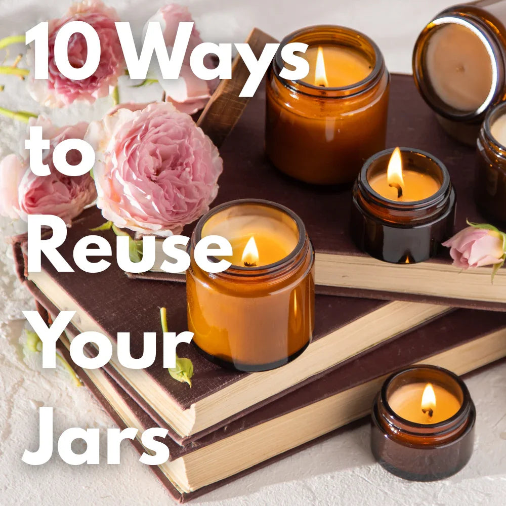 10 Creative Ways to Reuse Your Jars