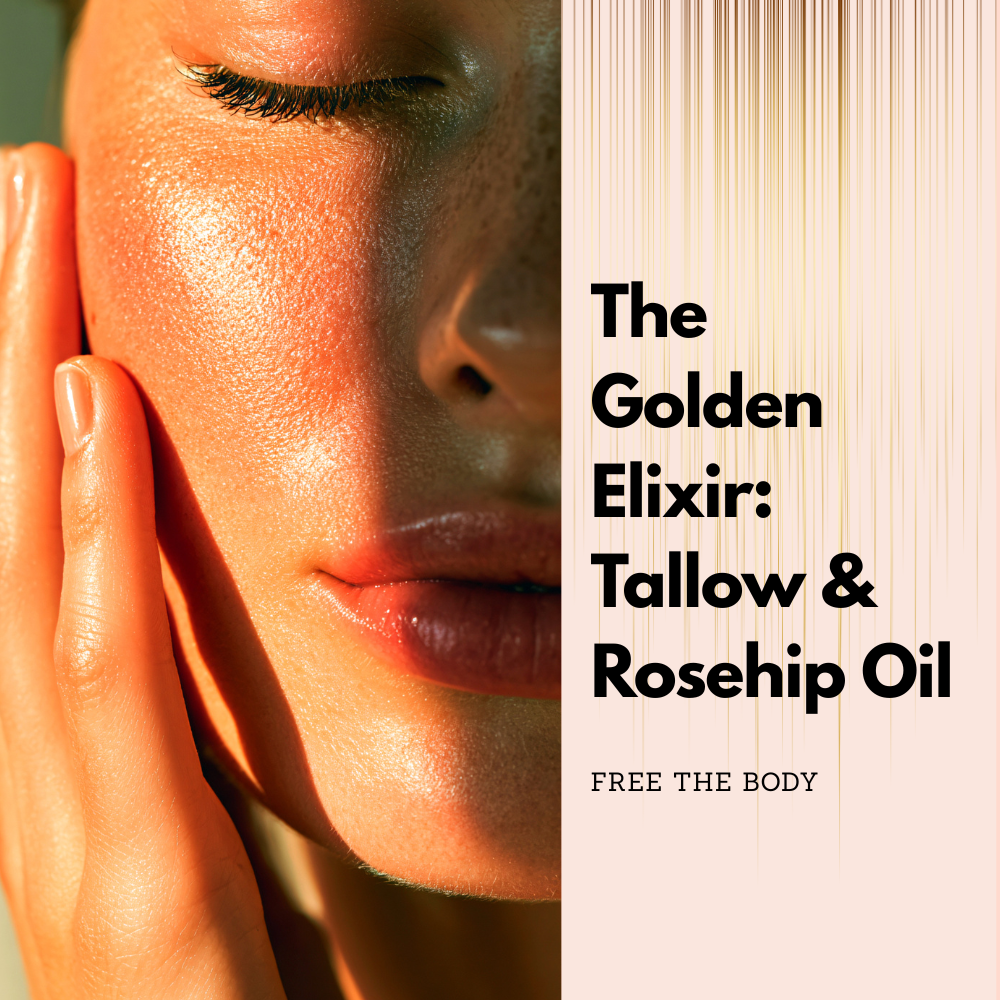 The Golden Elixir: Tallow and Rosehip Oil