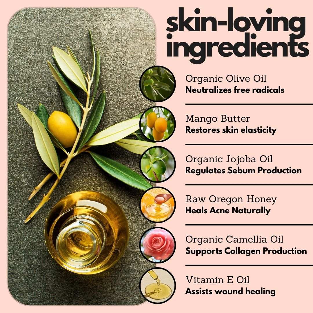 Grass Fed Tallow and Oregon Bee Whipped Balm, Small Batch, 4 oz